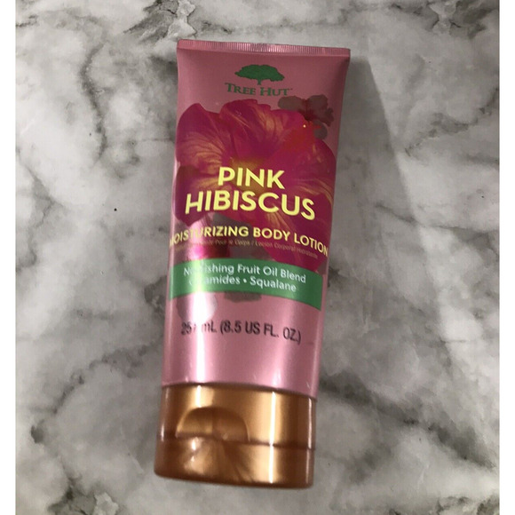 Tree Hut PINK HIBISCUS Moisturizing Body Lotion, 8.5 oz - Brand NEW! - Picture 4 of 4